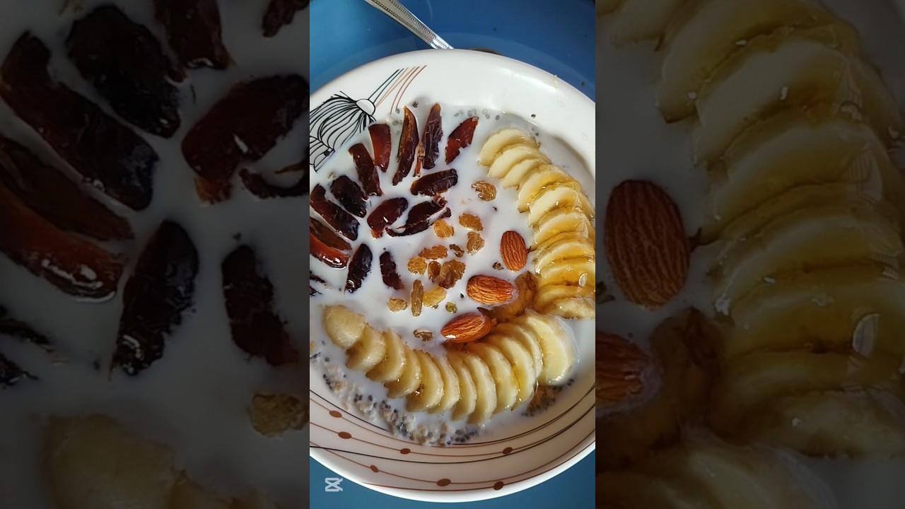 Healthy breakfast with oats #healthyfood #breakfast #recipe #oats #chiaseeds #shorts #youtubeshorts Healthy breakfast with oats #healthyfood #breakfast #recipe #oats #chiaseeds #shorts #youtubeshorts