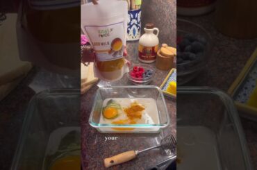 Easy Golden Milk French Toast | Anti-Inflammatory Breakfast Hack