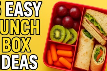 Easy & Healthy Lunch Box Ideas | Quick Recipes for Kids & Office | aliyafooddiaries