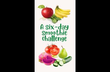 6 Day Healthy Smoothie Recipes For Weight Loss #shorts #lighterfitterhealthier