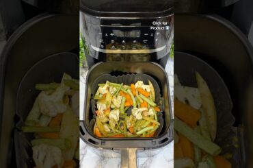 Air Fryer Mixed Veg Recipe | Healthy Veggies in 14 Minutes | Easy Air Fryer Recipe