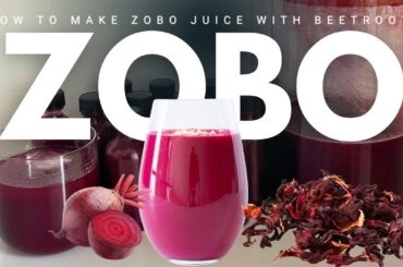 Nigerian Zobo Drink | Healthy Recipes without Sugar | Quick and Easy Recipes #zobodrink