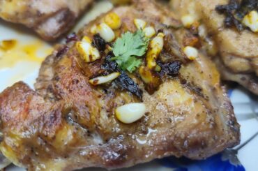 Butter Garlic Lemon Chicken Fry | Healthy Diet Recipe | Low Oil & Few Ingredients