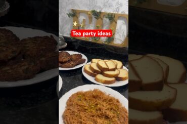 Tea Party Food Ideas || Tea Party #food #eidmubarak #teaparty