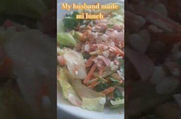 Healthy lunch salad with all the vitamins and minerals Content is in English