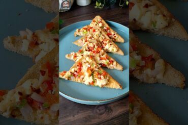 Paneer Cheese Toast #shorts #chillicheesetoast #youtubeshorts