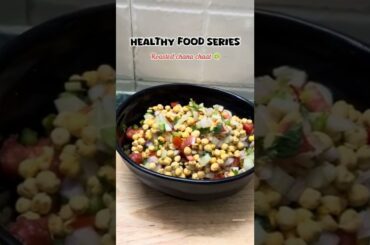 **Roasted chana chaat** #healthylifestyle#eatclean #nofirecooking#withoutfire #healthysnacks #snacks