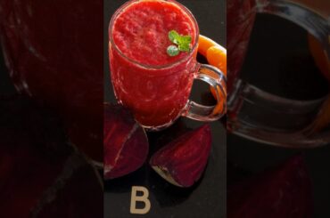 NATURAL IRON BOOSTER JUICE | ENERGY BOOSTING RECIPE