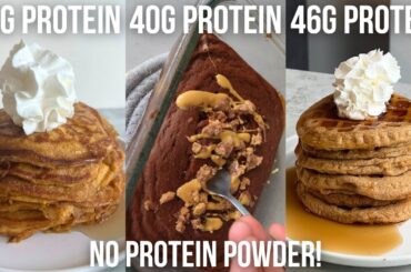 8 High Protein, Low Calorie Breakfast Recipes Without Protein Powder