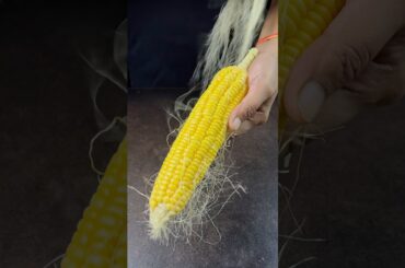 Most Satisfying Corn Recipe ASMR cooking #shorts #cornrecipe #breakfastrecipe