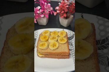 banana milk bread toast recipe #trending #shorts #recipe #toast #bread #viral