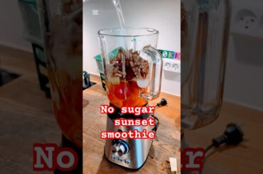 No sugar Sunset Smoothie  Healthy & Delicious #cooking #food #recipe #juicer #vegetables #fruit