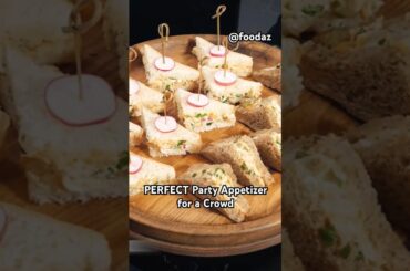 Cute Mini Sandwiches Are the PERFECT Party Appetizer for a Crowd!