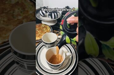 Pakistani breakfast |egg omelette with cup of tea and paratha|@Noor Malik lifestyle in America