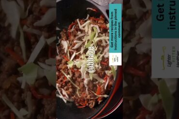 Keto Recipe Series #11: Delicious Low Carb Stir-Fry #short