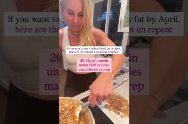 If you want to lose 4-6lbs of body fat by April...