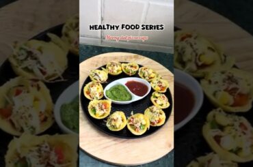 **healthy kids lunch box recipe moong dal Pizza cups ** #quicklunchboxrecipe#healthysnacks #snacks