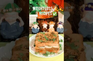 weight loss recipes.Dahi toast Sandwich layer with green chutney#trendingshorts #sandwich #shorts