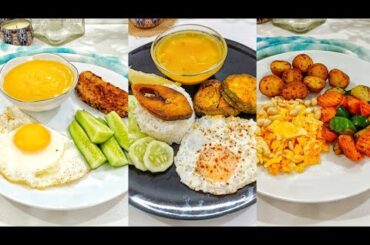 7 Days healthy & balanced lunch or dinner plate ideas.