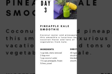 Lose Weight in Just 21 Days with Delicious Smoothie Recipes - FREE Download! #shorts