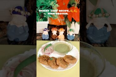 "Healthy Soya Kabab Recipe! High protein Weight loss Snacks! Easy and Tasty kabab #trending #shorts