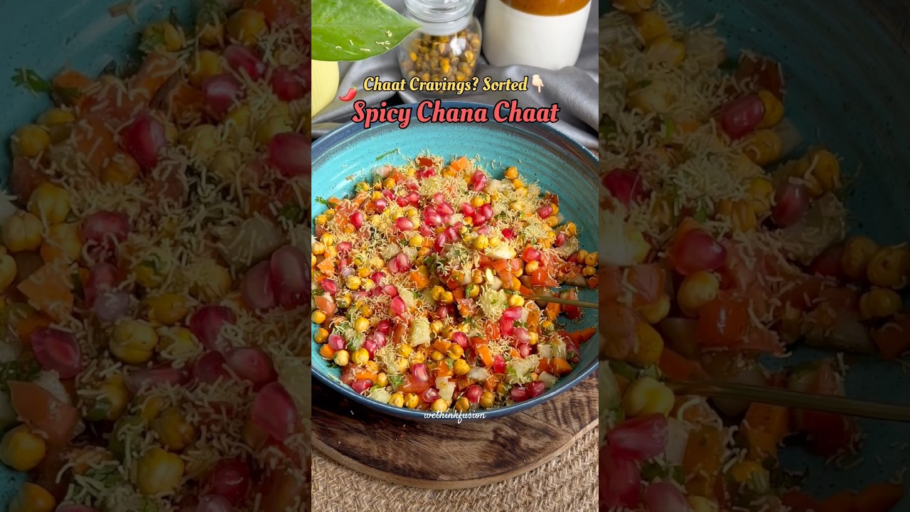 Spicy Chana Chaat | Healthy Evening Snacks | 4 Pm high protein recipes | Healthy chaat recipes Spicy Chana Chaat | Healthy Evening Snacks | 4 Pm high protein recipes | Healthy chaat recipes