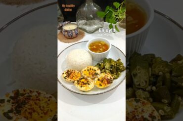 Healthy & protein rich lunch plate idea #shorts