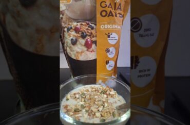 Milk Oats recipe/ easy & healthy breakfast for weightloss  #recipe #trending #viral #food