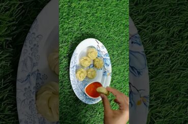 Healthy Momo With Chatni Recipe #food #cooking #shortsfeed #viralshort #ytshort #kitchenwiths k