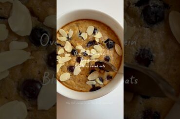 recipe in the comments #bakedoats #healthybreakfast #foodie #mealprep #healthyfood #breakfastbowl