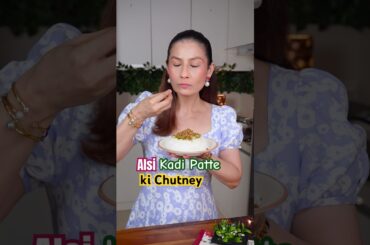 Stop Throwing Away Curry Leaves! Make This Omega-3 Rich Flaxseed Chutney - Alsi Ki Chutney