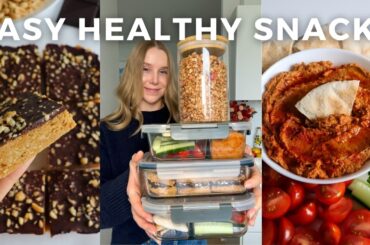 HEALTHY SNACKS to meal prep for the week