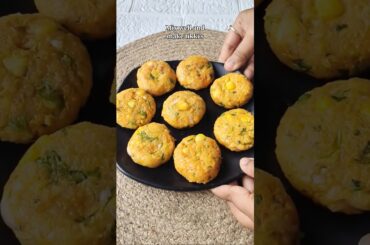 Corn Tikki Recipe l Healthy & Tasty Snack #shorts #shortsfeed #cornrecipe #cooking #snacks #trending