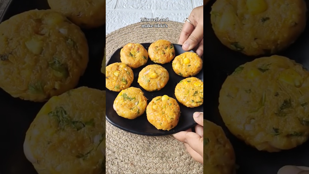 Corn Tikki Recipe l Healthy & Tasty Snack #shorts #shortsfeed #cornrecipe #cooking #snacks #trending Corn Tikki Recipe l Healthy & Tasty Snack #shorts #shortsfeed #cornrecipe #cooking #snacks #trending