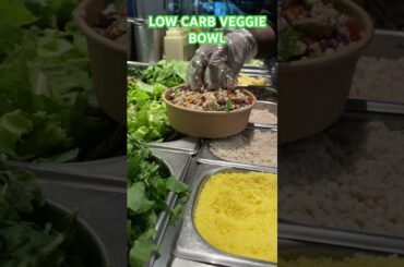 LOW CARB VEGGIE BOWL#healthy #healthyfood #healthysaladforweightloss