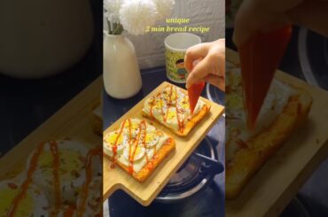 Easy healthy breakfast #breakfast #breadrecipe #healthybreakfast #snacks