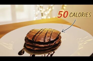 Low Calorie Pancake Recipe | Only 50 Calories | Healthy Pancakes for weight loss