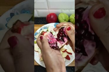 Morning breakfast recipe #healthy breakfast recipe #breakfastrecipe #fruitcutting #fruitschaat#short