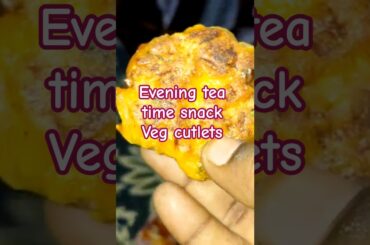 perfect evening tea time snack Veg cutlets #trendingshorts #ytshorts #cutletrecipe #vanisandhyavlogs