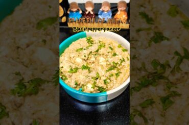 black pepper paneer.. must try recipe #healthy #shortsfeed #shorts #trending #ytshorts #viral