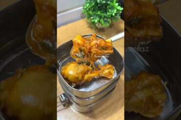 Lunch Recipe:Rice and Rasam| Chicken Fry| fruit #shortsfeed #lunchideas #lunchbox