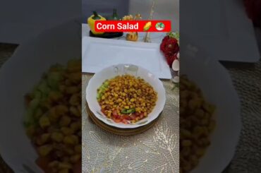Viral Corn Salad #shorts #saladrecipe #healthy #ytshorts  #cornrecipes #salad #sidedish #protein