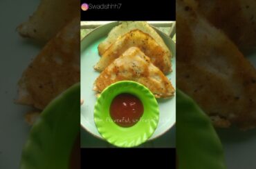 Crispy Aloo Suji Sandwich | Healthy Breakfast Recipe | Quick Tiffin Idea #shorts #sandwich #foodie