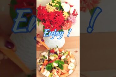 Best Ever Health Fruits Salad #asmr #viral #trending #shorts #instagram #reels #recipe  #ytshorts