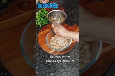 High Protein chilla morning breakfast mein banaye #shorts #ytshorts #soyachunks