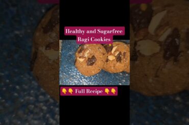 kids Approved and Diet Friendly Ragi Cookies #reels #bollywood #reels #food #healthysnacks