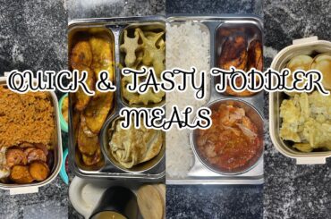 4 Easy & Healthy Lunch Ideas for Toddlers | Quick Recipes Kids Love