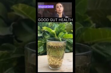 Morning Drink for Gut Health by Malaika Arora #malaikaarora #guthealth #recipe #shorts