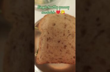 simple Easy yummy healthy sandwich #food#health#cooking#shortsfeed#trending#ytshorts@Surinaa_k
