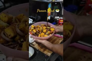 Healthy paneer Salad#goodfood #healtyfood#paneerrecipe #vegetarian#viral#weightloss